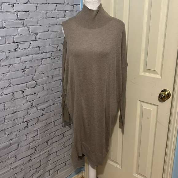 All Saints Cold Shoulder Sweater Dress - Picture 4 of 11